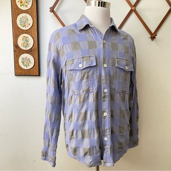 Urban Outfitters Woven Cotton Patchwork Bohemian Shirt - Picture 16 of 16